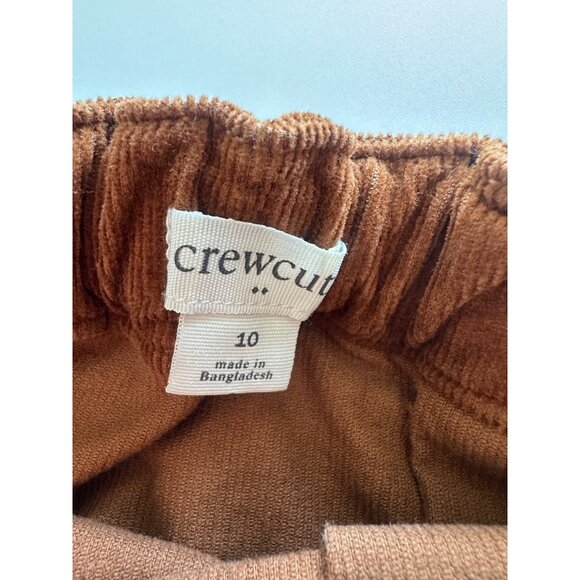 Crewcuts Girl's Size 10 Brown Corduroy Mini Skirt School Preppy Fall - Picture 3 of 7